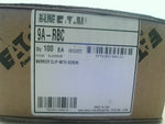  Eaton B-Line 9A-RBC Barrier Clip With Screws (100 Pc) Factory Sealed Image