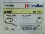  Minerallac 648R Bridle Ring 1/4"-20 Thread Ring Size: 2" Diamet Image