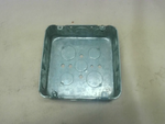  Crouse-Hinds Square Outlet Box 4-11/16"x1-1/2" Deep 1/2-3/4 Ko' Image