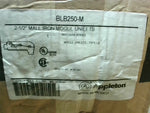  Appleton BLB250-M 2-1/2" Conduit Body Mall Iron Mogul Unilets T Image