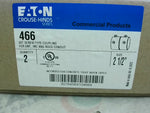  Crouse Hinds 466 Series EMT (2 PCS) Set Screw Type Coupling 2 1 Factory Sealed Image
