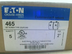  Eaton Crouse-Hinds 465 Set Screw Coupling 2" Electrical Metalli Image