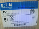  Eaton Crouse-Hinds 453 1-1/4" Set Screw Type Box Connector For Image