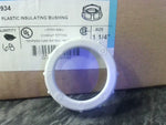  Cooper Crouse-Hinds 934 1-1/4" Plastic Insulating Bushing (68 P Image