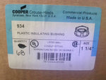  Cooper Crouse-Hinds 934 1-1/4" Plastic Insulating Bushing (68 P Image