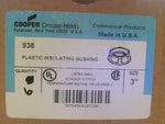  Cooper Crouse-Hinds 938 3" Plastic Insulating Bushing (6 Pc) Image