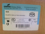  Cooper Crouse-Hinds 935 1-1/2" Plastic Insulating Bushing (13 P Image