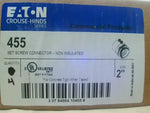  Crouse-Hinds 455 2" Set Screw Connector Non Insulated (4 Pc) Image