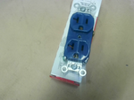  Legrand 5362-BL Duplex Receptacle 20A 125V Blue Specification G Image