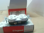  Legrand 5362-W Duplex Receptacle 20A 125V Specification Grade B Image