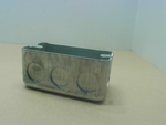  Steel City 58361 3/4 Galvanized Steel Box 1-Gang 13 Cubic X 3/4 Image