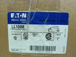  Crouse-Hinds LL100M 1" Form 5 Conduit  Body (10 PCS) Factory Sealed Image