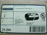  Oz Gedney 29-200 2" Set-Screw Coupling (2 PCS) Image