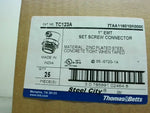  Thomas & Betts TC123A 1" EMT Set Screw Connector (25 PCS) Image