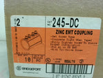  Bridgeport 245-DC 2" EMT Zinc Set Screw Coupling (10 PCS) Image