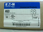  Eaton Crouse-Hinds 463 1-1/4 Inch Set Screw Type Coupling (10PCS) Image
