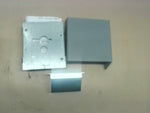  Hubbell FR280GY Fire Rated Poke Through Gray Pedestal Two Inch Image