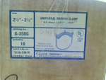  O-Z/GEDNEY G-350G Universal Ground Clamp (10 PCS) Factory Sealed Image