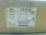 Steel City 52-C-13 (50 Pcs) Galvanized Steel Cover For 1 Device Factory Sealed Image