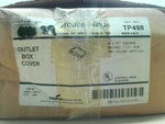  Crouse-Hinds TP498 (39 Pcs)  4-1/8" Square Raised 1/2" For 2 Fl Image