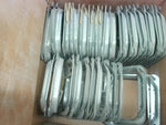  Crouse-Hinds TP498 (39 Pcs)  4-1/8" Square Raised 1/2" For 2 Fl Image