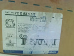  Thomas & Betts 72 C 53 1 1/2 (9 Pcs) Galvanized Steel Tile Wall Image