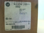  Allen Bradley 592-BOV16 Relay Manual Reset Series B Open Style Image