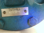  Tuthill 4CK1B-C Cast Iron Hydraulic Gear Pump 1" NPT Ports Image