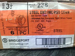  Bridgeport 238 3-1/2" Steel EMT/IMC/RGD Connector (6 Pcs) Image