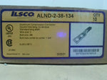  ILSCO ALND-2-38-134 (10 PCS)  #2AWG Aluminum Compression Connec Factory Sealed Image