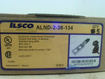  ILSCO ALND-2-38-134 ( 5 Pcs) Aluminum Compression Connector Dou Image