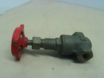  Milwaukee Valve 148 1/4" Pipe Thread Gate Valve Brass Image