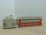  SMC EX240-SDN2 DeviceNet Serial Interface SI Unit W/9ea Pneumat Image