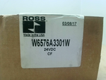  Ross W6576A3301W 65 Series 5/2 Pneumatic Valve 24VDC Single Sol Factory Sealed Image