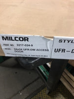  Milcor 3217-024-9 24"X24" UFR-DW Access Door NIB Box the corner Factory Sealed Image