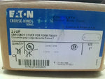  Eaton Crouse-Hinds 370F (9 Pcs) 1" Obround Cover For Form 7 Bod Image