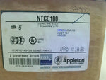  Appleton NTCC100 (5 Pcs) 1" Rigid Conduit Steel Coupling Image