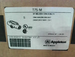  Appleton T75-M(3 Pcs) 3/4" Type T Form 35 Malleable Iron Condui Image