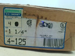  O-Z/Gedney 4-125 (4 Pcs) 3 Piece 1-1/4" Conduit Coupling Thread Image