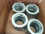  O-Z/Gedney 4-125 (4 Pcs) 3 Piece 1-1/4" Conduit Coupling Thread Image