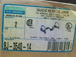  O-Z/Gedney BJ-3540-14 (2 Pcs) 3-1/2"-4" Grounding And Bonding J Image
