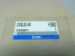  SMC CXSL32-50 Dual Rod Pneumatic Air Cylinder Factory Sealed Image