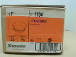  Bridgeport 1104 (25 Pcs) 1" Rigid Conduit Nipple Image