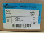  Cooper Crouse-Hinds 263 (5 Pcs) Threaded Conduit Reducer 2"-3/4 Image