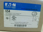  Eaton Crouse-Hinds 654 (9 Pcs) Compression Type Connector 1-1/2 Image