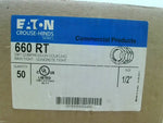  Eaton Crouse-Hinds 660 RT (50 Pcs) 1/2" EMT Compression Couplin Image