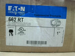  Eaton Crouse-Hinds 662 RT (15 Pcs) 1" EMT Compression Coupling Image