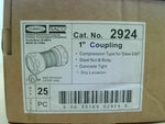  Hubbell Raco 2924 (25 Pcs) 1" EMT Compression Coupling Factory Sealed Image