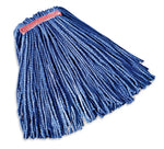 Uline Economy Microfiber Wet Mop Head 24 oz. S-18366