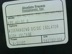  Absolute Process Instruments APD HV-DC D Isolated Transmitter Image